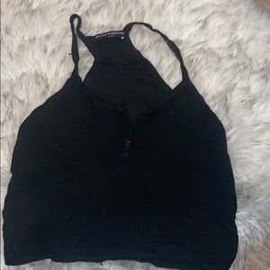 Black brandy tank top